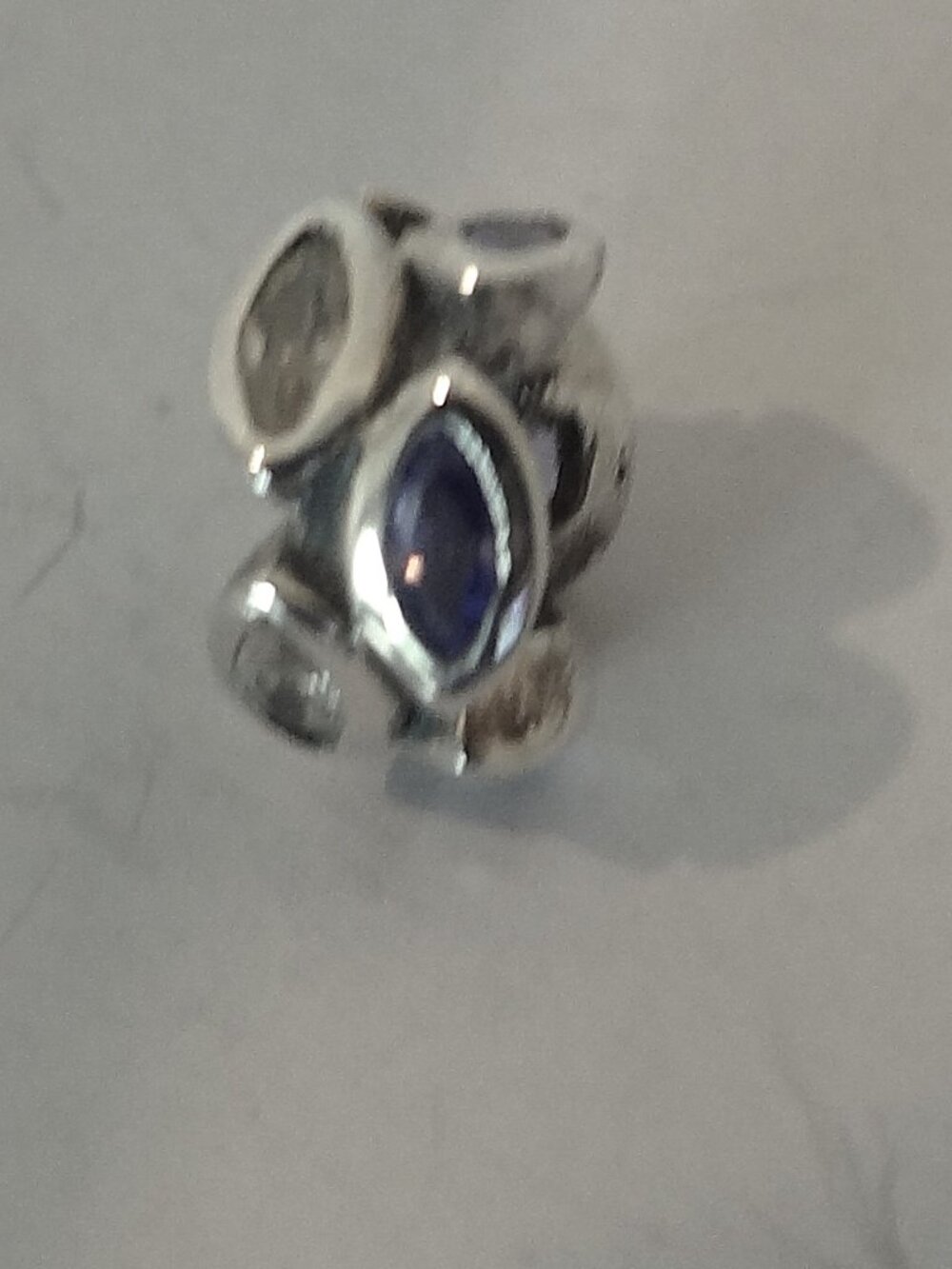 Multicolored Stone Bead